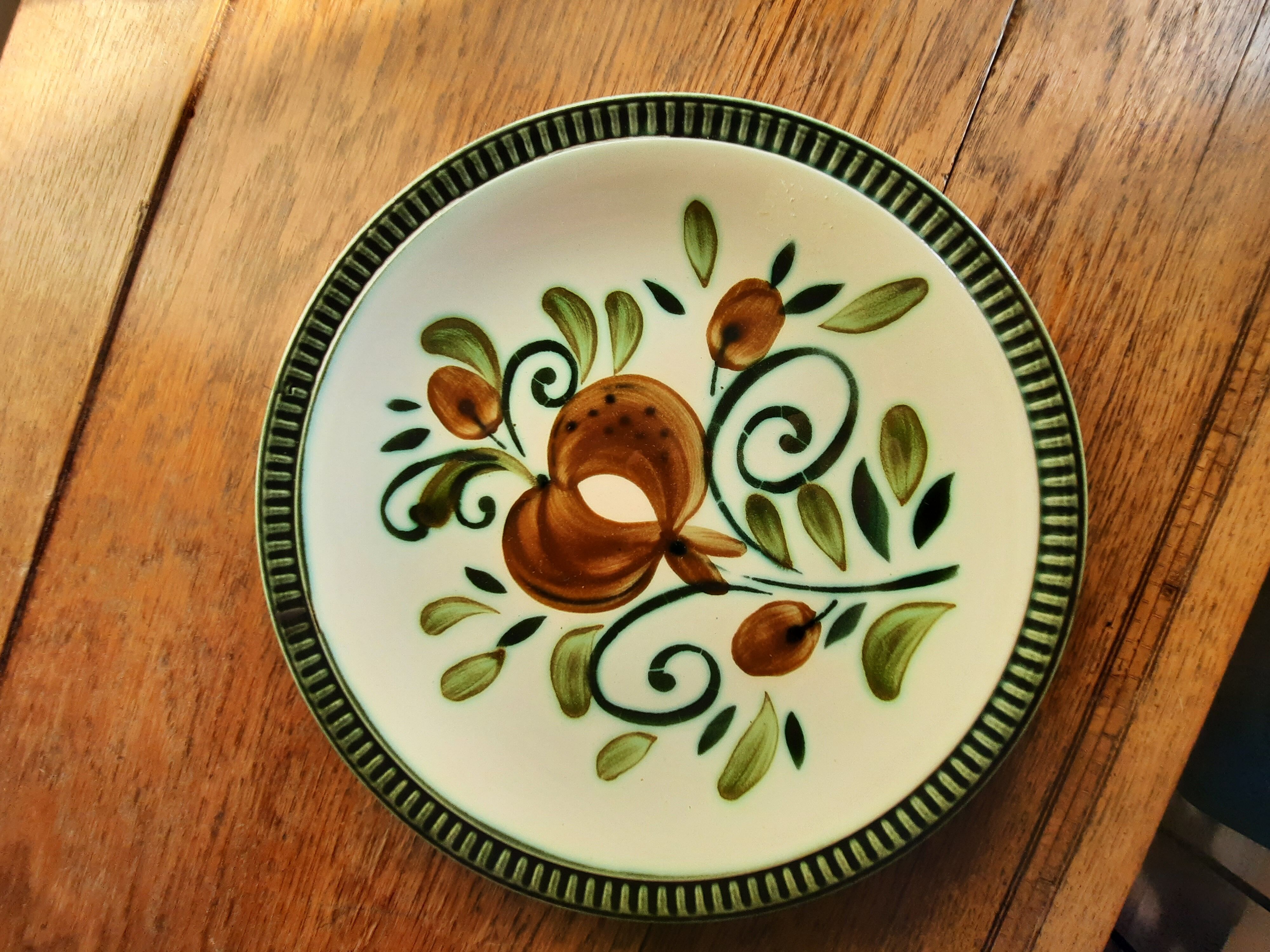 6 plates Boch La Louvière Service Argenteuil