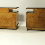 Paire de tables de chevet, années 1960