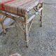 Pair of vintage rattan bistro chairs