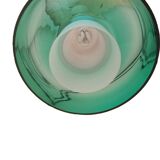 Opaline and glass chandelier