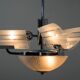 Rare Art Deco Chandelier, Czechoslovakia, 1930s