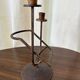Brutalist candle holder
