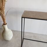 FLORENCE MARBLE CONSOLE BEIGE DIMENSION L100 X D30 X H85