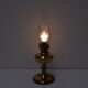 Vintage brass table lamp, czechoslovakia, 1950's.