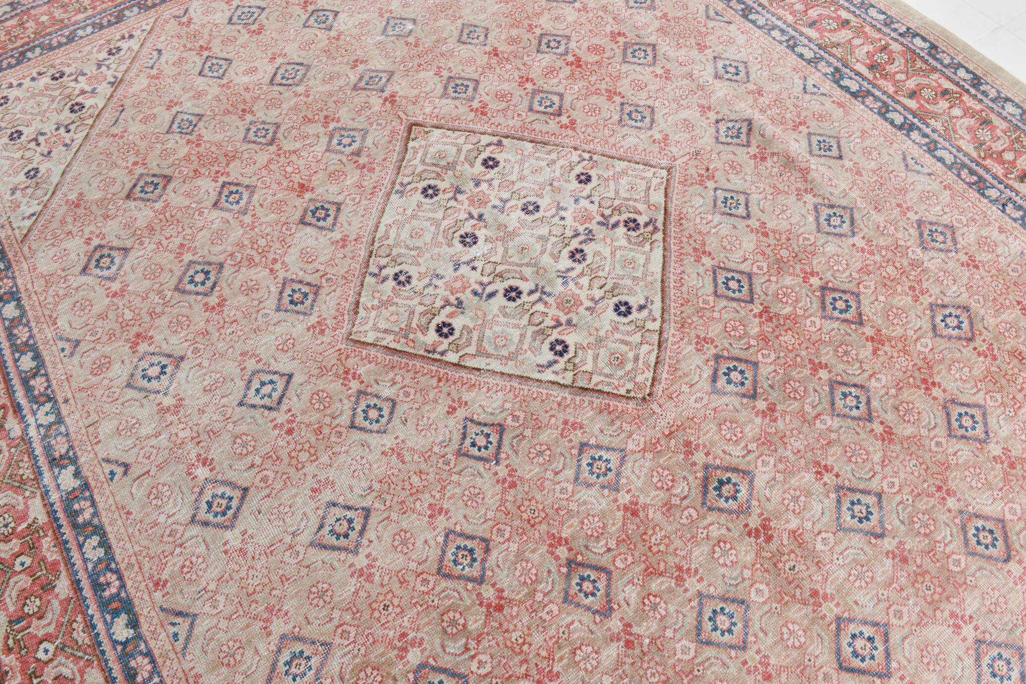 Pink & Blue Classic Persian Rug 289x366Cm