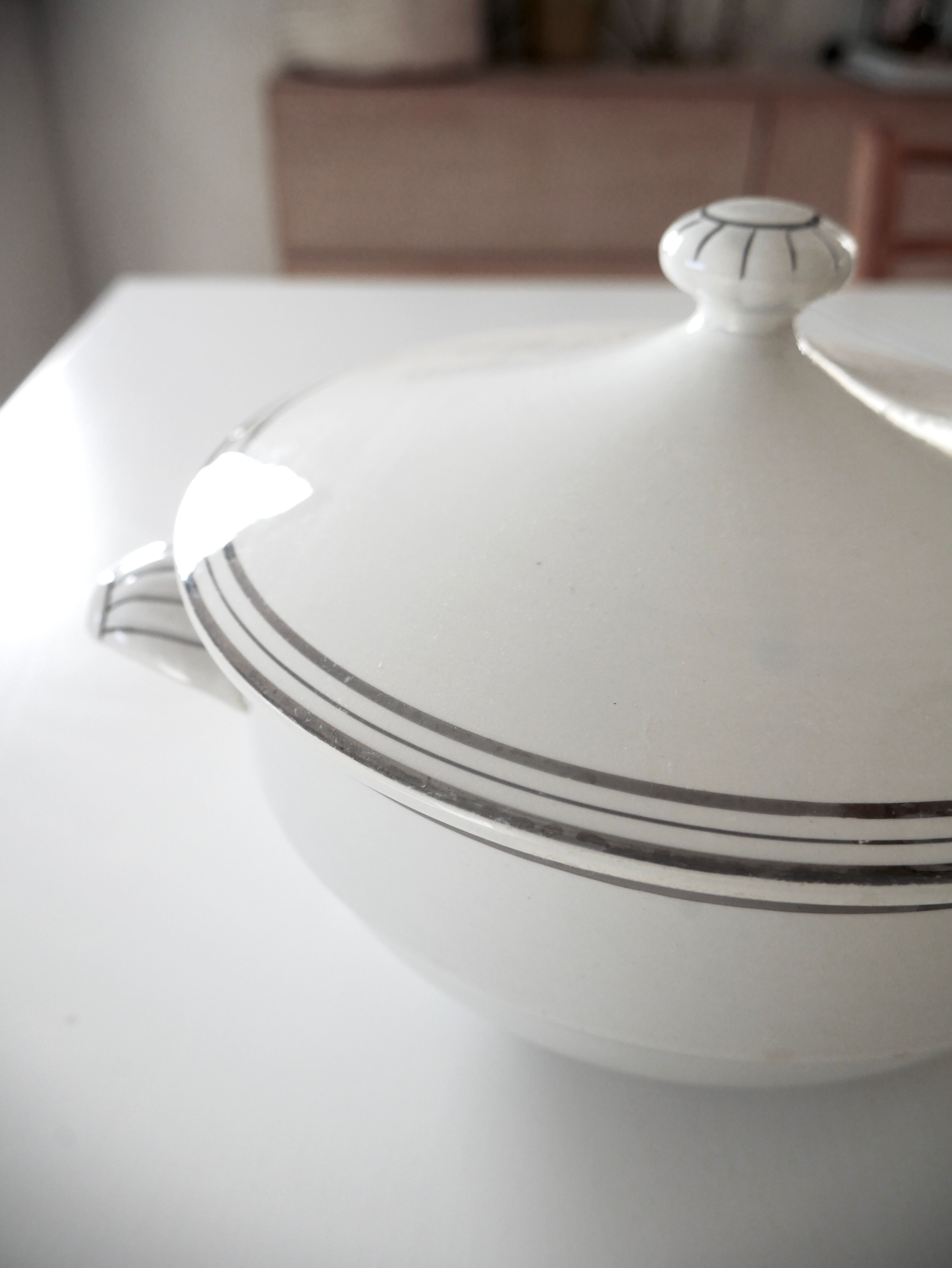 Soupière / Vegetable lined silver Digoin