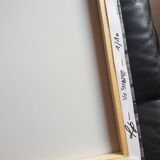 Squirted on canvas by the artist Mr Strange