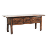 Antique sideboard in English style 19th century with a rural appearance