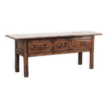 Antique sideboard in English style 19th century with a rural appearance