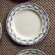 Series of 9 plates Terre de fer