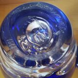 Flacon en verre souflé par Jean Claude Novaro, piece unique.