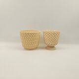 Lot of 2 vintage pot-cover