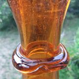 Demijhon or amber blown glass