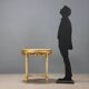 Table style néoclassique en bois sculpté XIXe siècle