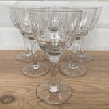 Set of 6 wine glasses