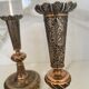 Paire de bougeoirs persans, style kadjar, début XXe