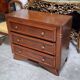 Art Deco commode in mahogany and stained wood