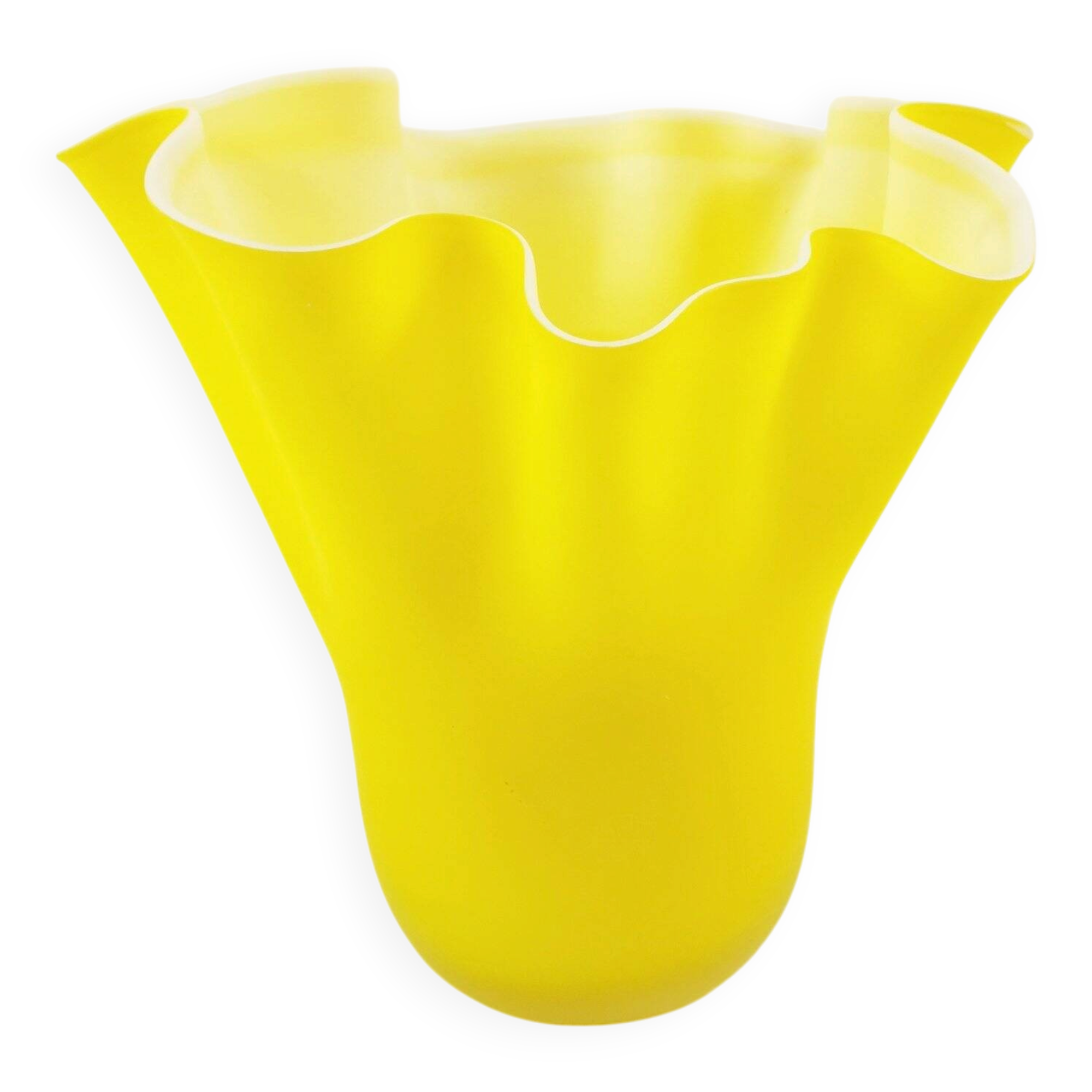 Fazzoletto vase, Murano glass, Italy 1970s