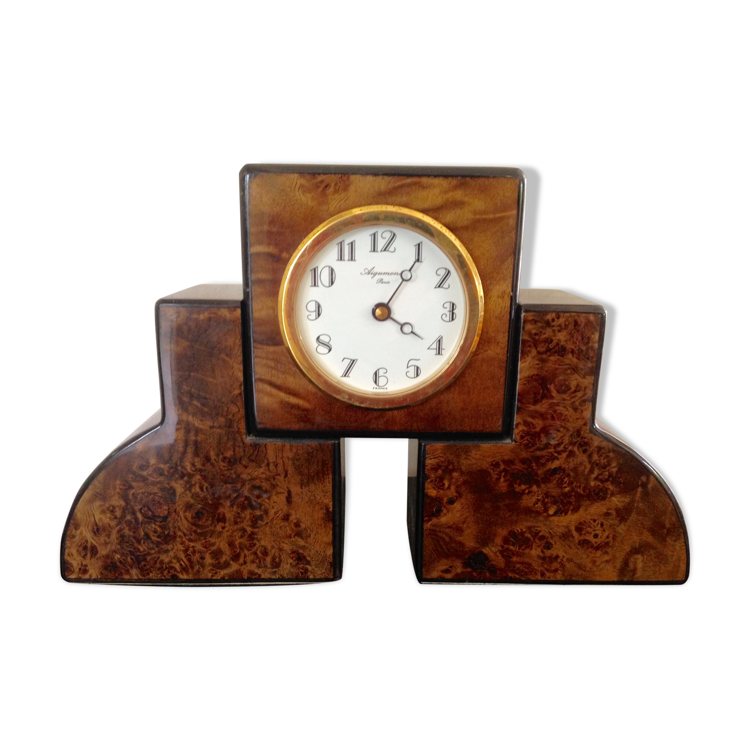 Fireplace clock