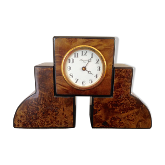 Fireplace clock