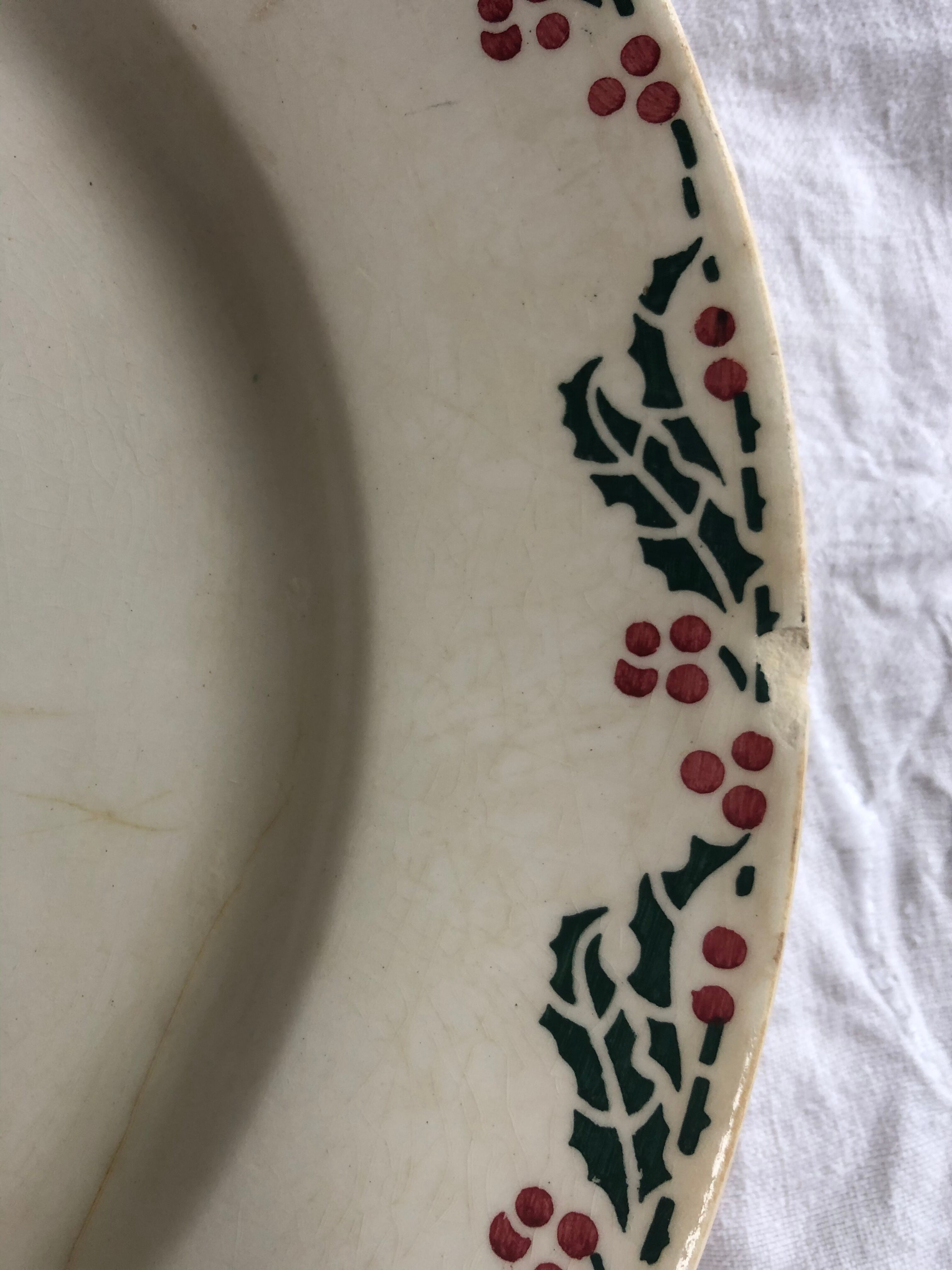 Round dish - faïence Choisy-le-Roi Hippolyte Boulenger