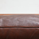 Danish leather sofa set by Arne Wahl Iversen for Komfort