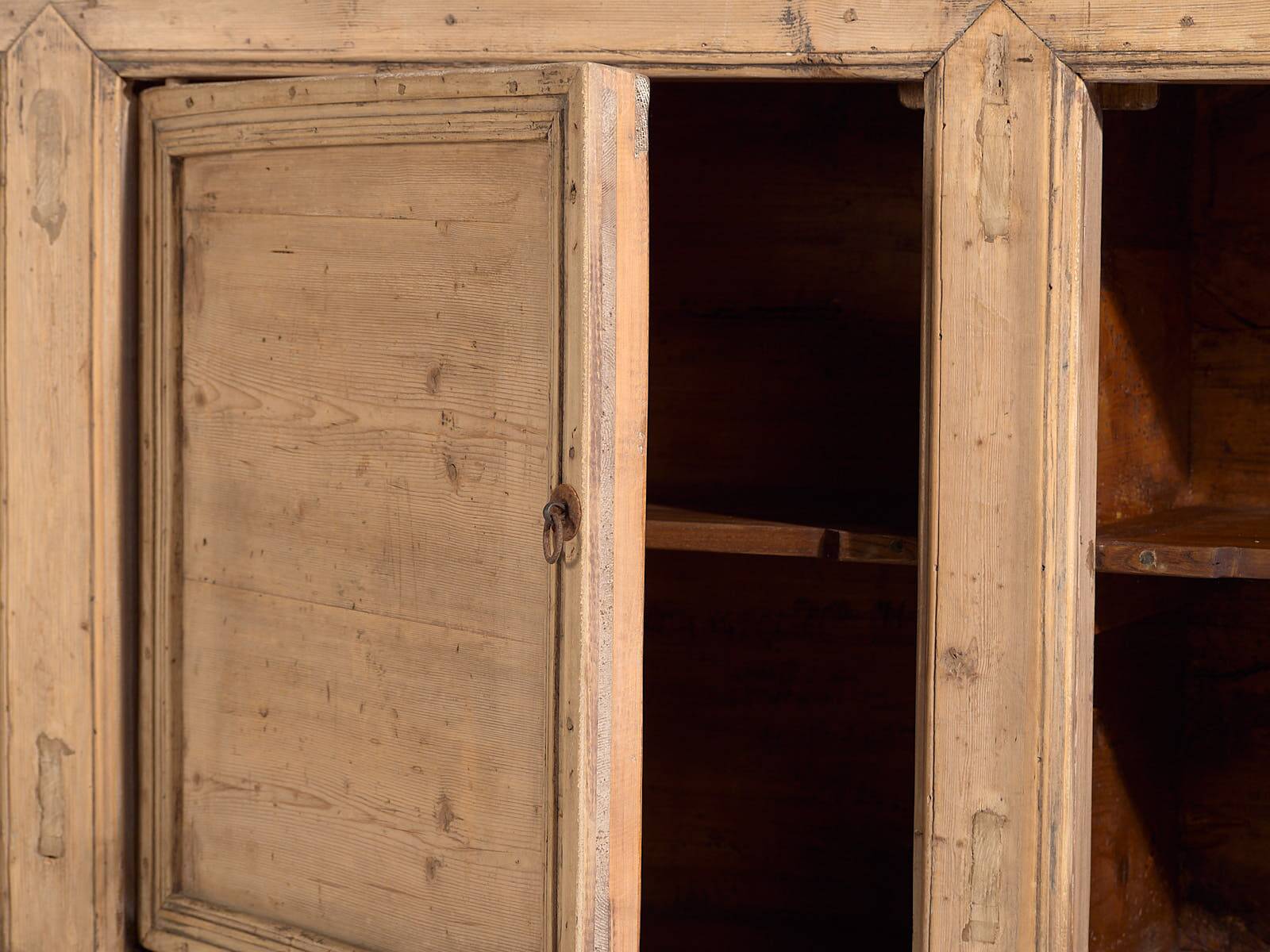 Large antique three-door sideboard (circa 1900) #38