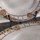 Series of 6 Saint Amand flat plates Ceranord France