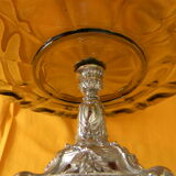 Standing cup in smoked glass
