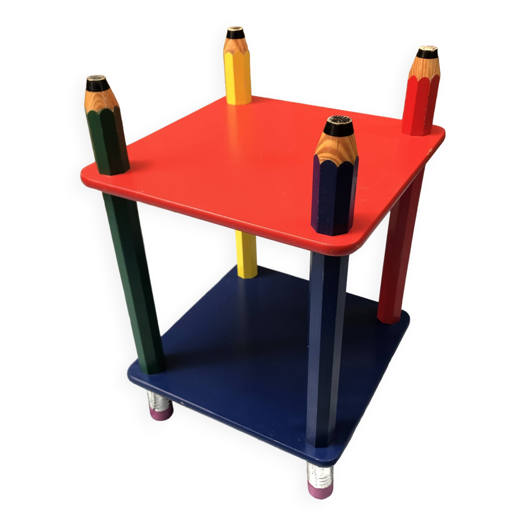 Clairefontaine Pierre Sala bedside table for children 70s