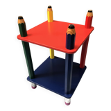 Clairefontaine Pierre Sala bedside table for children 70s