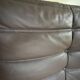 Togo corner sofa in Indiana Ink leather (2 two-seater benches and 1 corner piece)