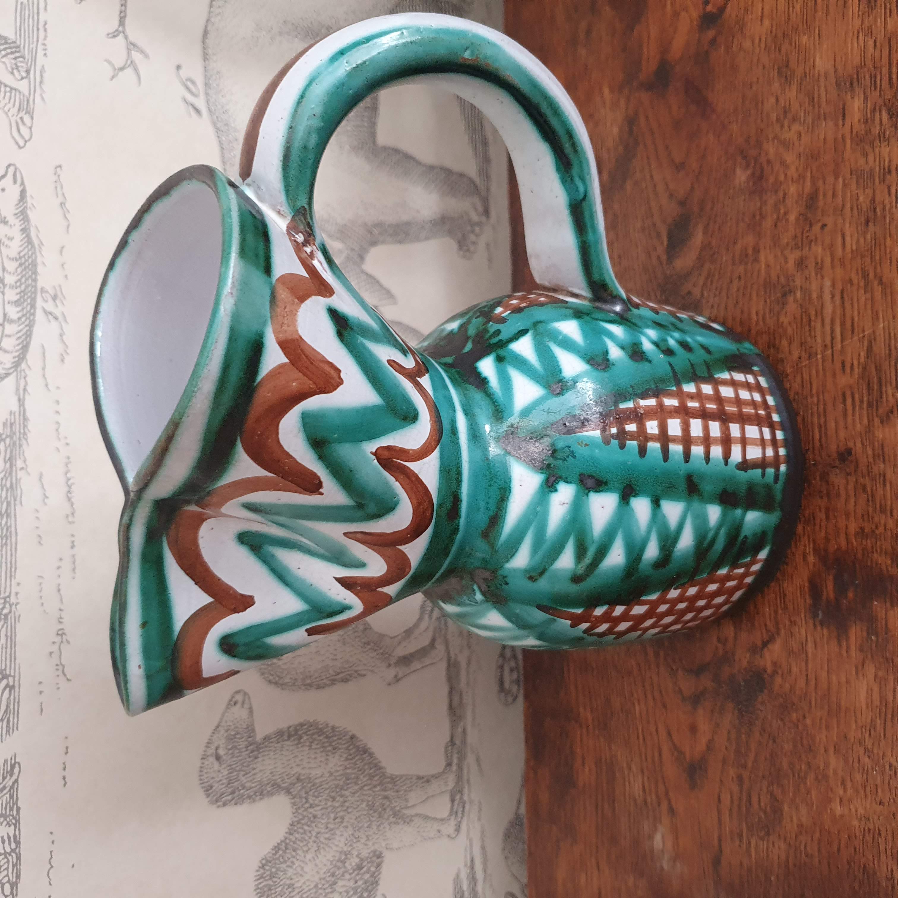 Robert Picault Vallauris ceramic pitcher