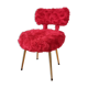 70s faux-fur chair
