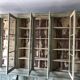 Bibliothèque ancienne patinée