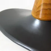 Mid-Century Modern Oval Tulip Coffee Table from Drevotvar, 1960s
