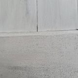 Old patinated wardrobe