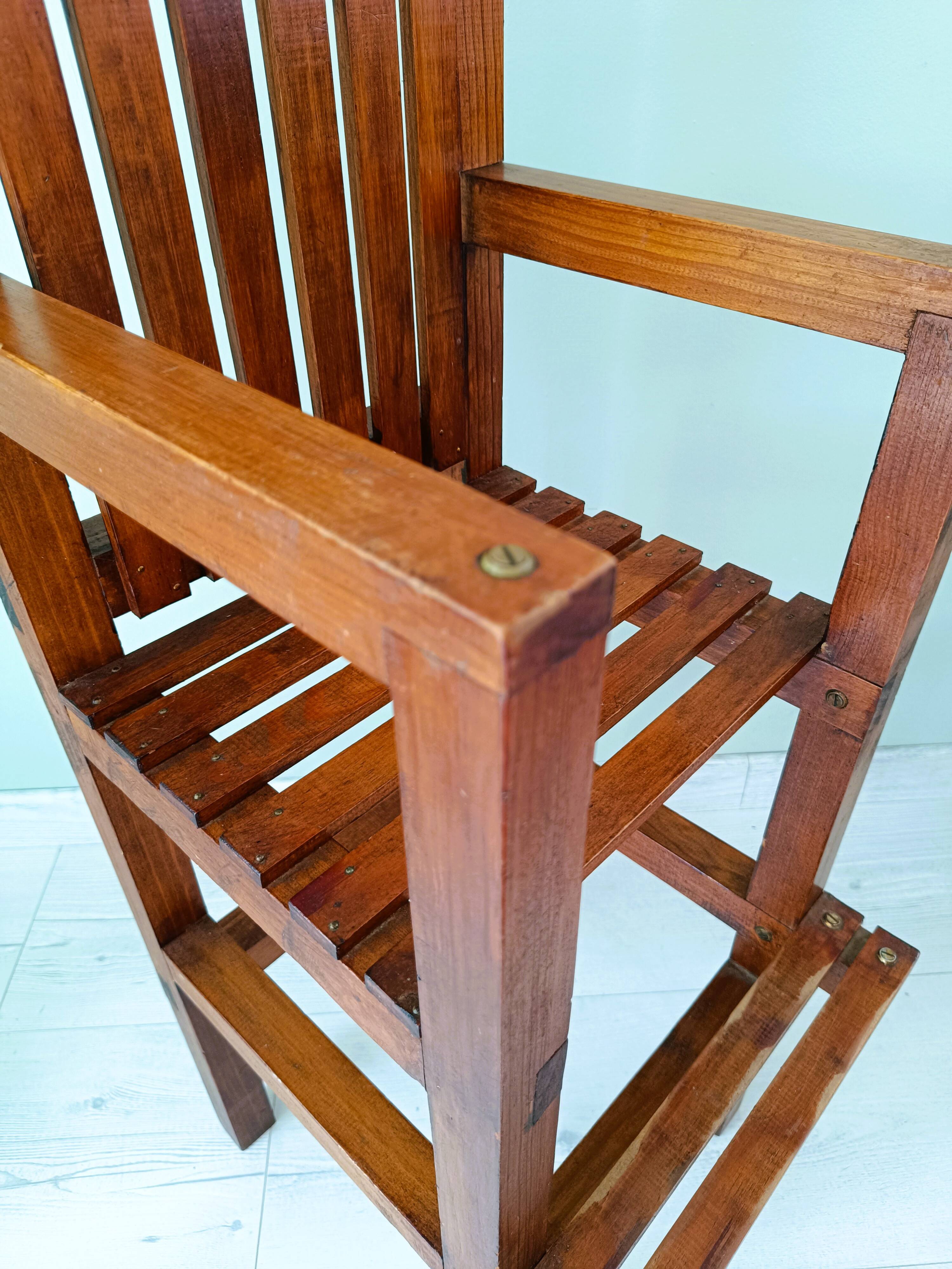 Old children's high chair