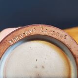 Pot signed La Roue Vallauris in ceramic