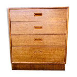 Commode en teck scandinave - tiroirs