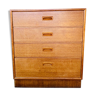 Scandinavian 4-drawer dresser by Kempkes 60s