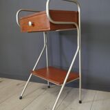 Vintage bedside table jacques hitier style