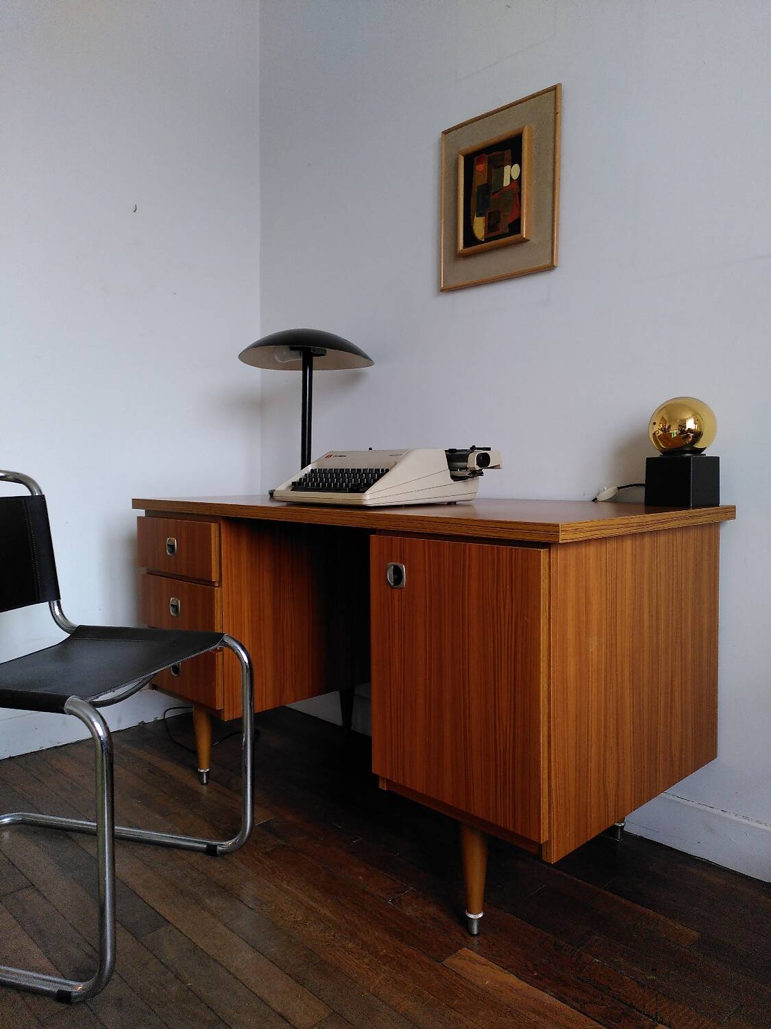60' vintage desk