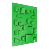 Wall organiser Utensilo green by Dorothee Becker-Maurer for Design M, 1970s