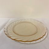 Set of 12 Arcoroc dessert plates