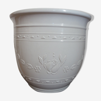 White cermal pot cache Scheuric W Germany