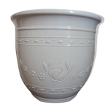 White cermal pot cache Scheuric W Germany