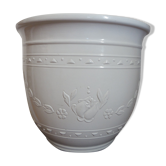 White cermal pot cache Scheuric W Germany