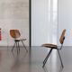 PAIR FOLDING-CHAIRS S88 BY OSVALDO BORSANI FOR TECNO