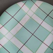 Dessert service - Dish and 4 plates Hossegor pottery from Salins - Ref 916